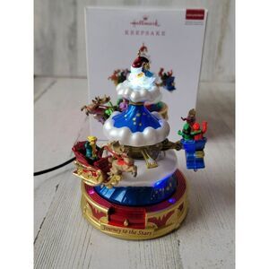 Hallmark Journey to the‎ Stars 2018 Christmas Carnival animated ornament Xmas